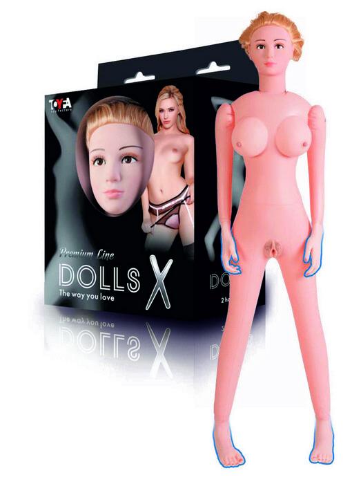 Надувная секс-кукла с реалистичной головой и конечностями - ToyFa - в Ростове-на-Дону купить с доставкой