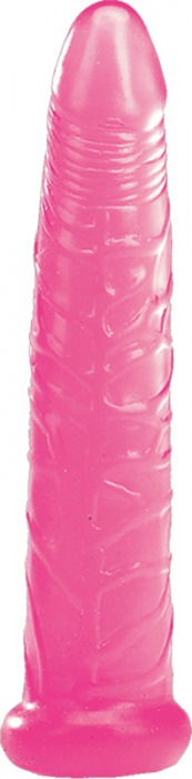 Розовый желейный фаллоимитатор - 16,5 см. - NMC