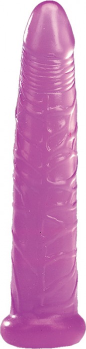 Фиолетовый желейный фаллоимитатор JELLY BENDERS THE EASY FIGHTER - 16,5 см. - NMC