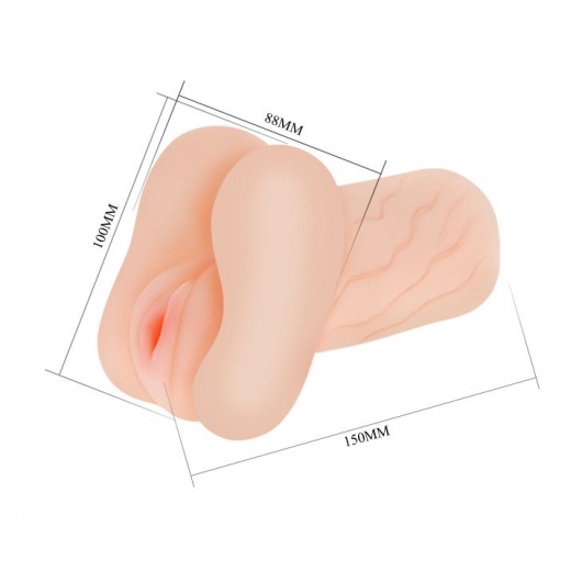 Мастурбатор без вибрации - вагина и анус - Baile - в Ростове-на-Дону купить с доставкой