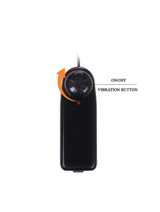 Вибратор с присоской The Big Penis - 26,5 см. - Baile