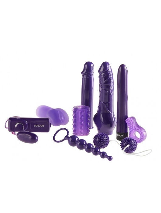 Эротический набор Toy Joy Mega Purple - Toy Joy - купить с доставкой в Ростове-на-Дону