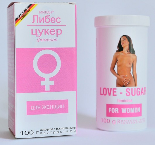Сахар любви для женщин Liebes-Zucker-Feminin - 100 гр. - Milan Arzneimittel GmbH - купить с доставкой в Ростове-на-Дону