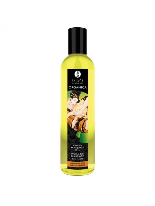 Массажное масло Almond Sweetness с ароматом миндаля - 250 мл. - Shunga - купить с доставкой в Ростове-на-Дону