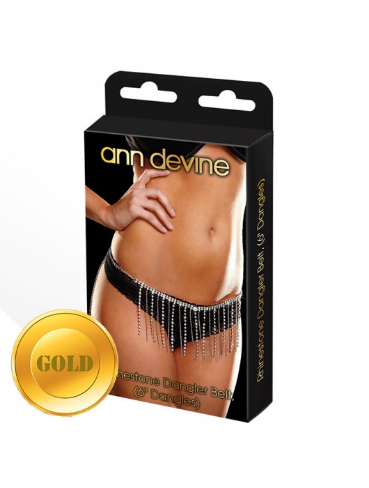 Золотистое украшение на бедра Dangler Belt - Ann Devine купить с доставкой