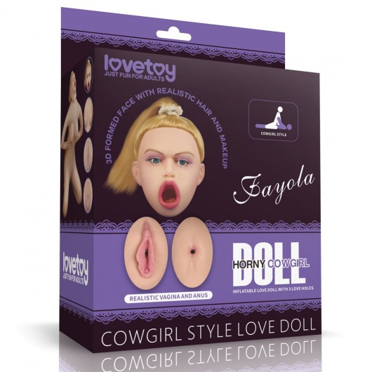 Надувная секс-кукла Fayola - Lovetoy - в Ростове-на-Дону купить с доставкой