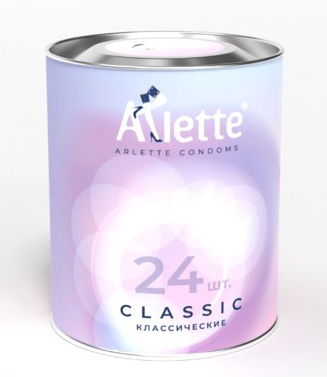 Классические презервативы Arlette Classic - 24 шт. - Arlette - купить с доставкой в Ростове-на-Дону