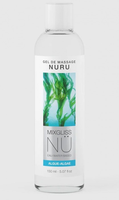 Массажный гель на водной основе Mixgliss NU Algae - 150 мл. - Strap-on-me - купить с доставкой в Ростове-на-Дону