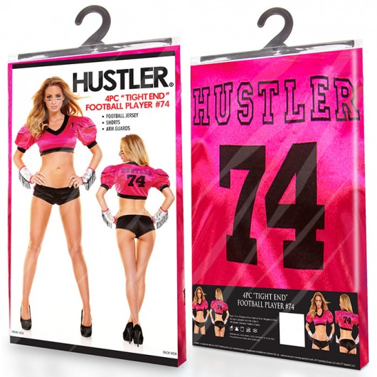 Розовый костюм футболистки TIGHT END - Hustler Lingerie купить с доставкой