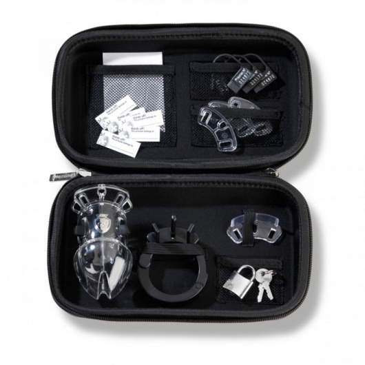 Пояс верности Pubic Enemy №2 с электростимуляцией уретры - MyStim - купить с доставкой в Ростове-на-Дону