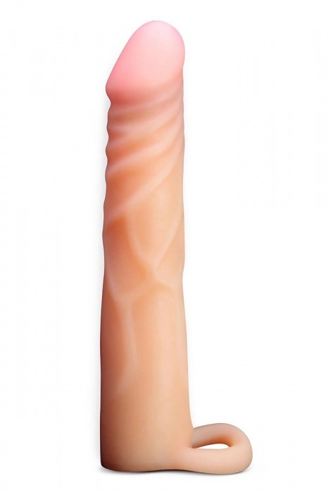 Телесная насадка на пенис Cock Xtender - 17,7 см. - Blush Novelties - в Ростове-на-Дону купить с доставкой