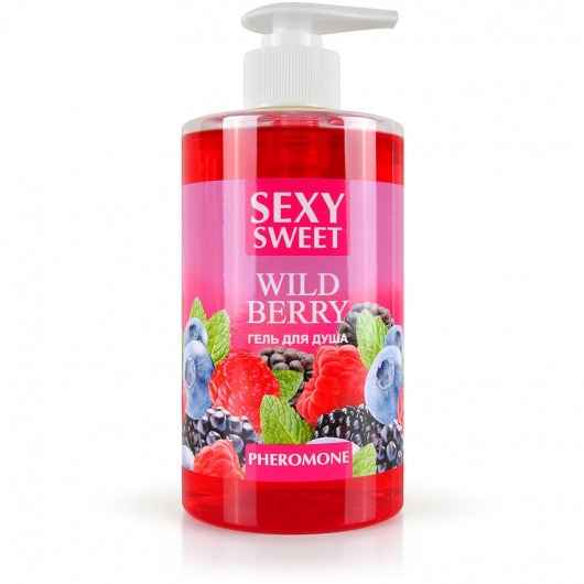 Гель для душа Sexy Sweet Wild Berry с ароматом лесных ягод и феромонами - 430 мл. -  - Магазин феромонов в Ростове-на-Дону