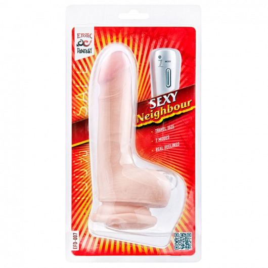 Вибратор Sexy Neighbour - 16 см. - Erotic Fantasy