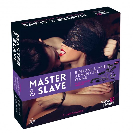 БДСМ-набор Master Slave Bondage And Adventure Game - Tease&Please - купить с доставкой в Ростове-на-Дону