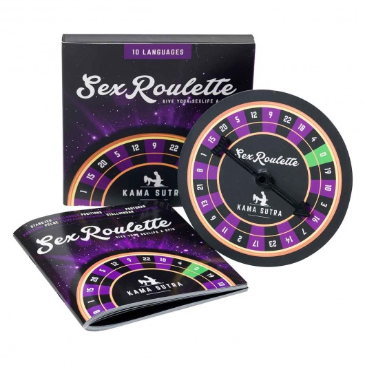 Настольная игра-рулетка Sex Roulette Kamasutra - Tease&Please - купить с доставкой в Ростове-на-Дону