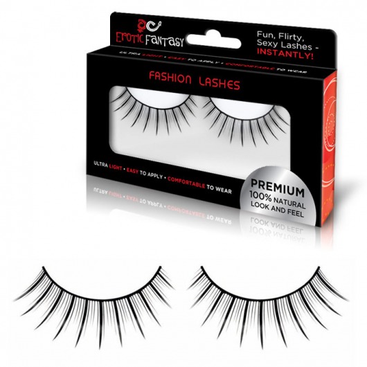 Накладные ресницы Deep Black - Erotic Fantasy купить с доставкой