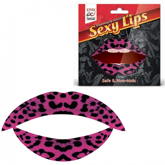 Lip Tattoo Розовая пантера - Erotic Fantasy купить с доставкой