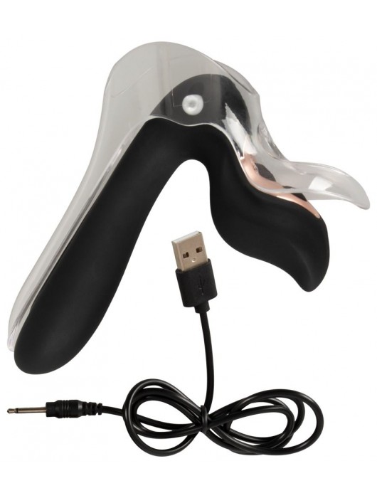 Вагинальный расширитель Vibrating Speculum с вибрацией и подсветкой - Orion - купить с доставкой в Ростове-на-Дону