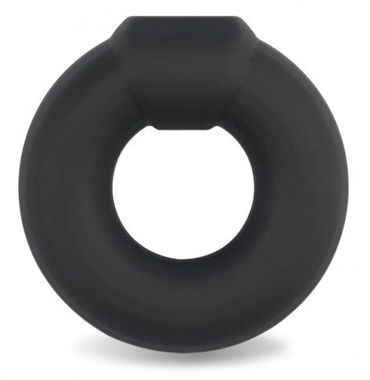 Черное эрекционное кольцо Ultra Soft Platinum Cure Silicone Cockring - Lovetoy - в Ростове-на-Дону купить с доставкой