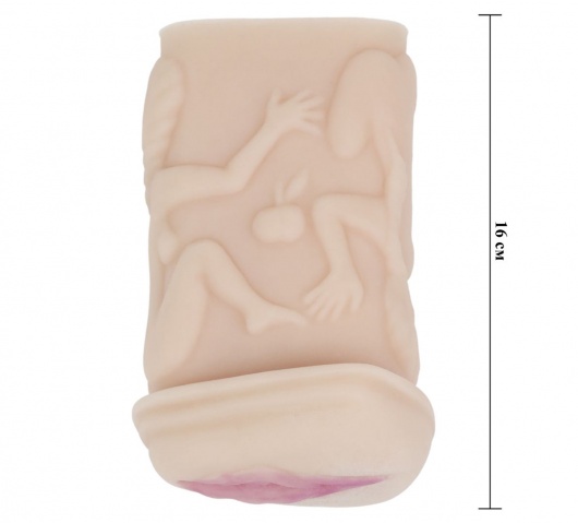 Телесный мастурбатор-вагина из киберкожи - LOVETOY (А-Полимер) - в Ростове-на-Дону купить с доставкой