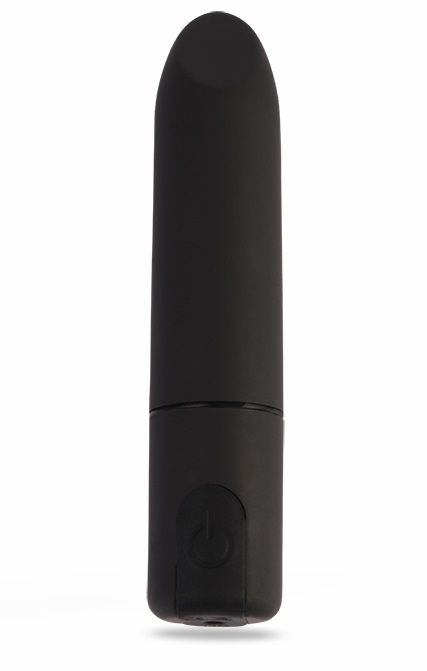 Черный перезаряжаемый вибратор-пуля Clit Fun Vibrator - 8,7 см. - CNT