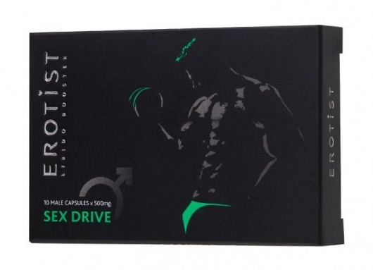 Капсулы для мужчин для повышения либидо Erotist SEX DRIVE - 10 капсул (500 мг.) - Erotist Libido Booster - купить с доставкой в Ростове-на-Дону
