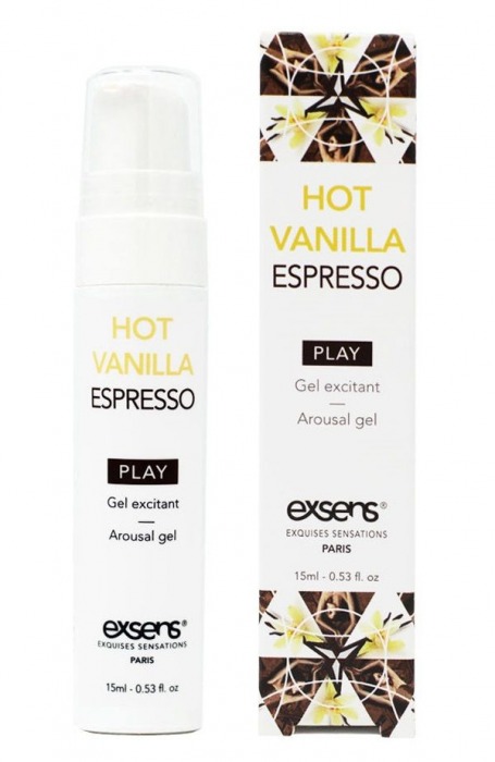 Возбуждающий гель Hot Vanilla Espresso Arousal Gel - 15 мл. - Exsens - купить с доставкой в Ростове-на-Дону