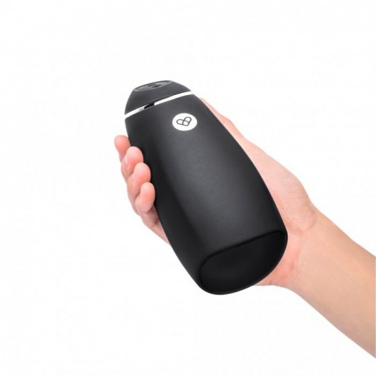 Черный перезаряжаемый мастурбатор для мужчин Pink Vibe - Pink Vibe - в Ростове-на-Дону купить с доставкой