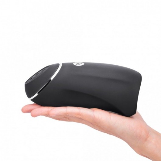 Черный перезаряжаемый мастурбатор для мужчин Pink Vibe - Pink Vibe - в Ростове-на-Дону купить с доставкой