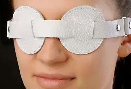 Белая маска-очки - Sitabella - купить с доставкой в Ростове-на-Дону