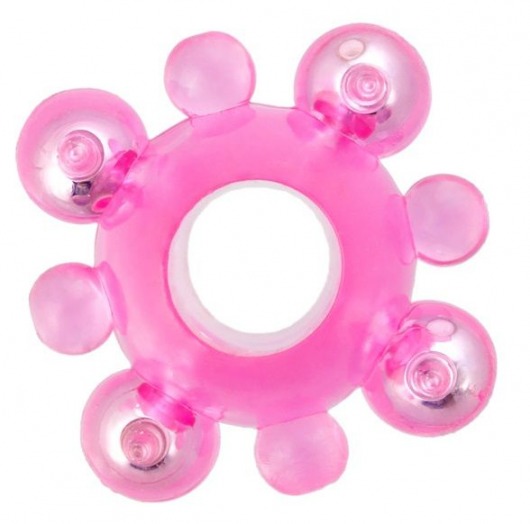 Эрекционное кольцо c бусинками - Toyfa Basic - в Ростове-на-Дону купить с доставкой