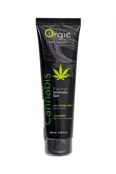 Интимный гель на водной основе ORGIE Lube Tube Cannabis - 100 мл. - ORGIE - купить с доставкой в Ростове-на-Дону