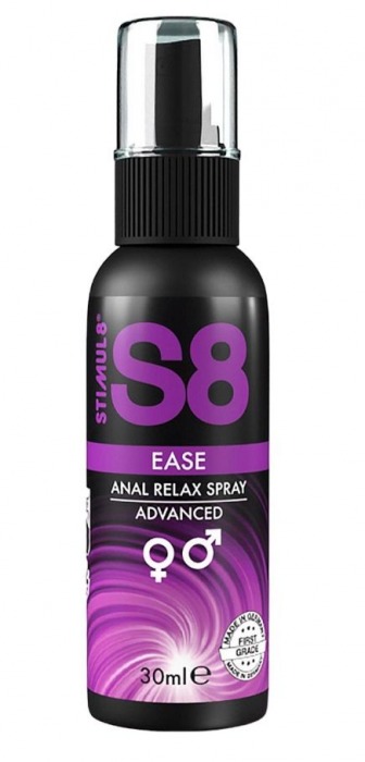 Расслабляющий анальный спрей S8 Ease Anal Relax Spray - 30 мл. - Stimul8 - купить с доставкой в Ростове-на-Дону
