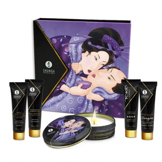 Подарочный набор Geishas secret из 5 предметов - Shunga - купить с доставкой в Ростове-на-Дону