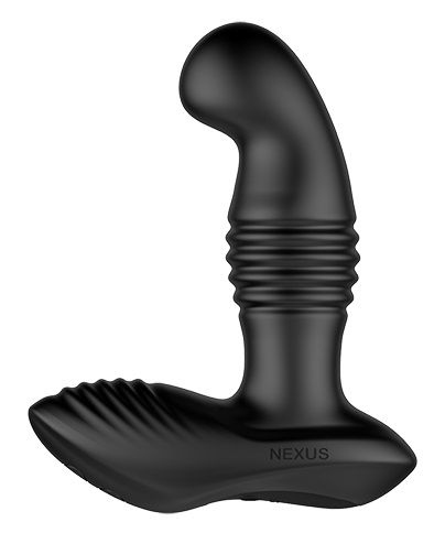 Черный массажер простаты Nexus Thrust с возвратно-поступательными движениями - 13,8 см. - Nexus Range - в Ростове-на-Дону купить с доставкой