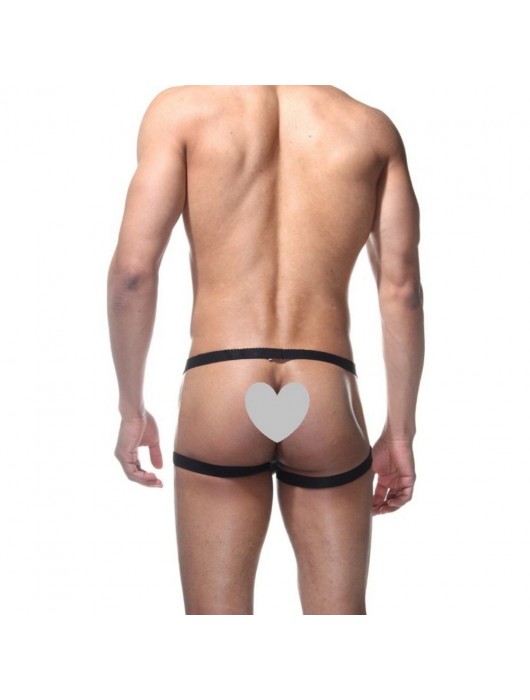 Бело-черные мужские трусы-джоки - La Blinque купить с доставкой