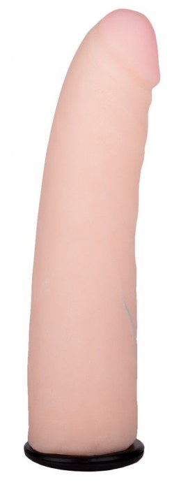 Телесная насадка на пояс Harness с коннектором - 18 см. - LOVETOY (А-Полимер) - купить с доставкой в Ростове-на-Дону