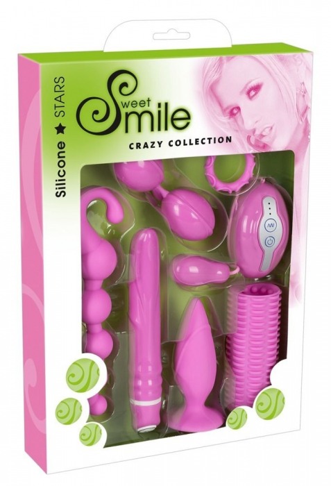 Розовый набор секс-игрушек - Orion
