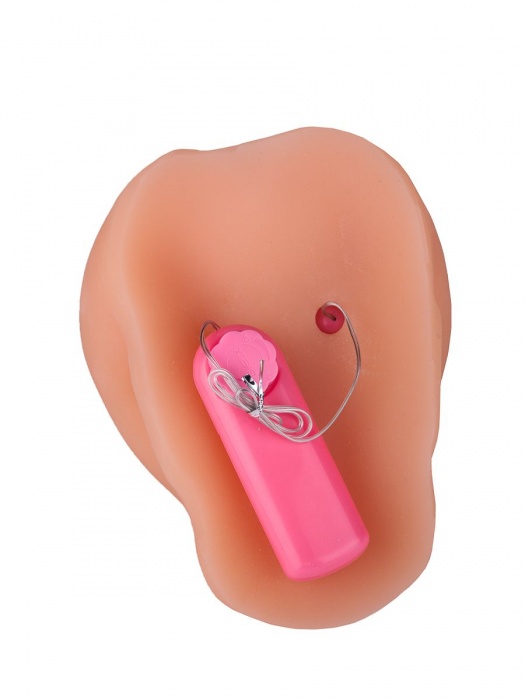 Реалистичный мастурбатор-вагина из киберкожи с вибрацией - LOVETOY (А-Полимер) - в Ростове-на-Дону купить с доставкой