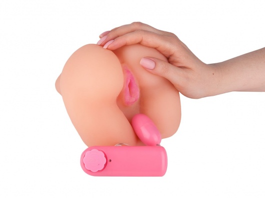 Реалистичный мастурбатор-вагина из киберкожи с вибрацией - LOVETOY (А-Полимер) - в Ростове-на-Дону купить с доставкой