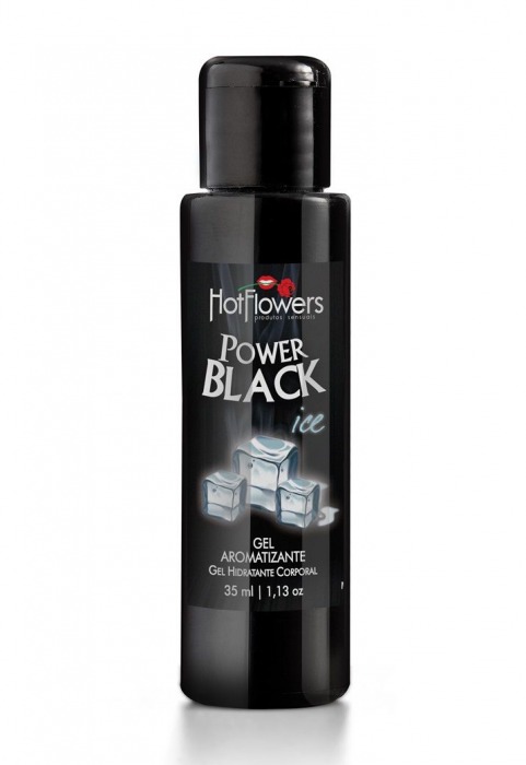 Стимулирующий гель для массажа Power Black - 35 мл. - HotFlowers - купить с доставкой в Ростове-на-Дону