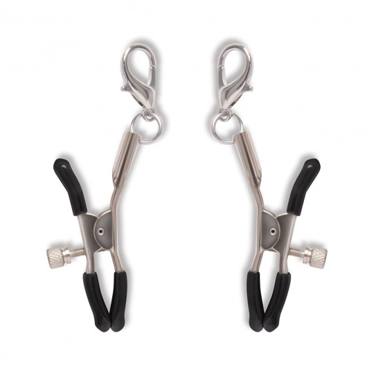 Большой эротический набор из 12 предметов Interchangeable Collar   Nipple Clips Set - Lux Fetish - купить с доставкой в Ростове-на-Дону