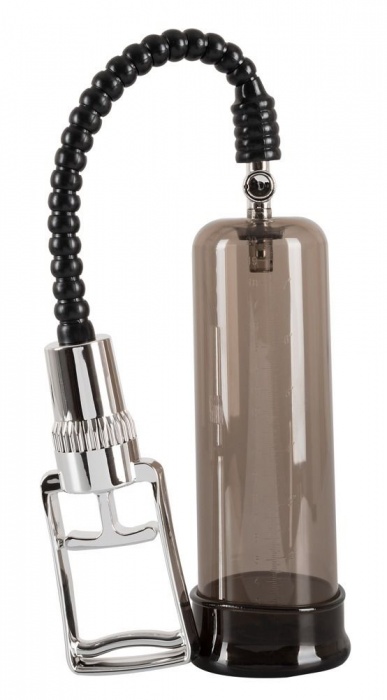 Черная вакуумная помпа-эректор - 21 см. - Orion - в Ростове-на-Дону купить с доставкой