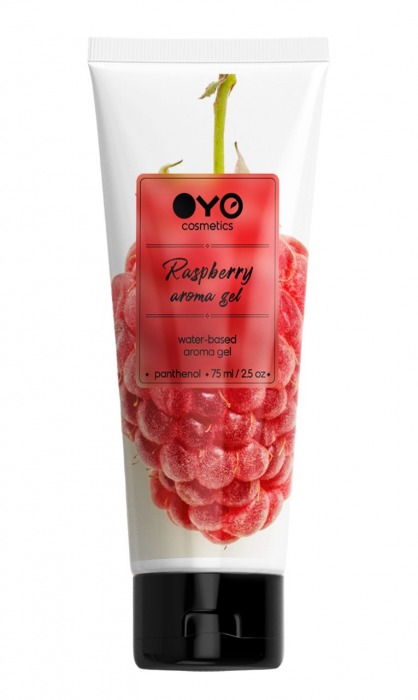 Лубрикант на водной основе OYO Aroma Gel Raspberry с ароматом малины - 75 мл. - OYO - купить с доставкой в Ростове-на-Дону