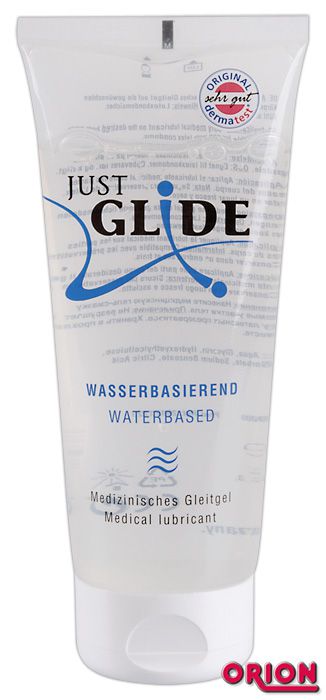 Вагинальная смазка на водной основе JUSTGLIDE - 200 мл. - Orion - купить с доставкой в Ростове-на-Дону