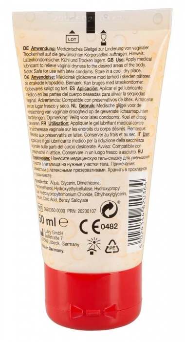 Вагинально-анальная смазка на водной основе Flutschi Original - 50 мл. - Orion - купить с доставкой в Ростове-на-Дону