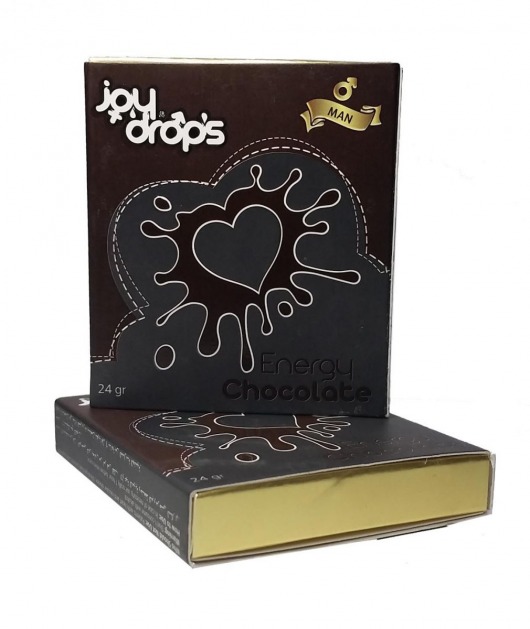 Возбуждающий шоколад для мужчин JoyDrops - 24 гр. - JoyDrops - купить с доставкой в Ростове-на-Дону