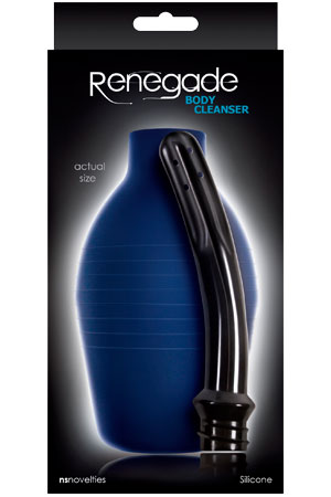 Синий анальный душ Renegade Body Cleanser - NS Novelties - купить с доставкой в Ростове-на-Дону