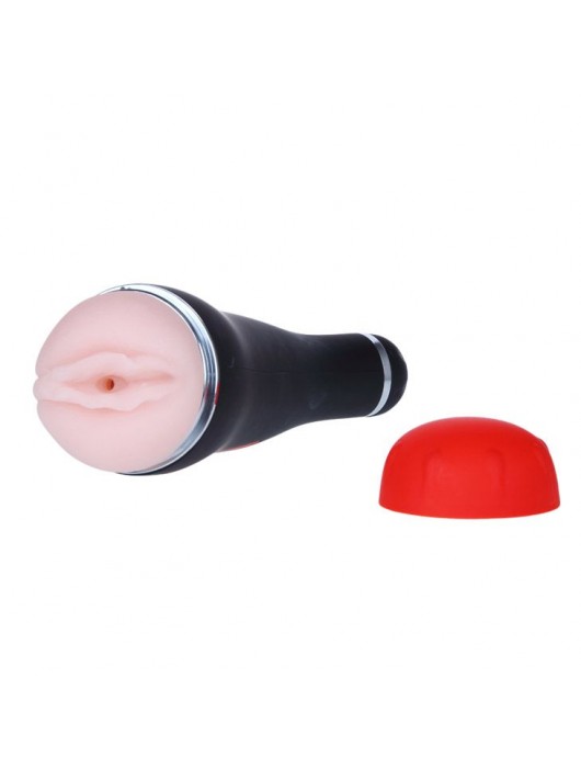Мастурбатор-вагина с вибрацией в тубе на присоске - Baile - в Ростове-на-Дону купить с доставкой