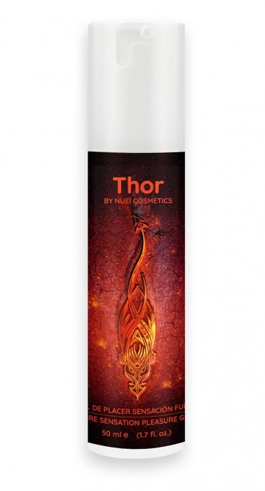 Возбуждающий унисекс гель Thor Fire Gel - 50 мл. - Nuei cosmetics - купить с доставкой в Ростове-на-Дону